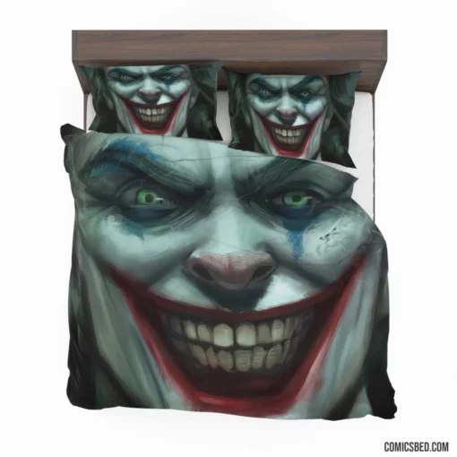 Joker DC Chaotic Clown Comic Bedding Set 1