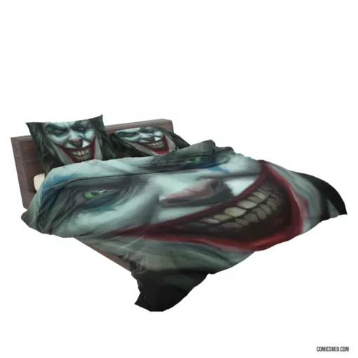 Joker DC Chaotic Clown Comic Bedding Set 2