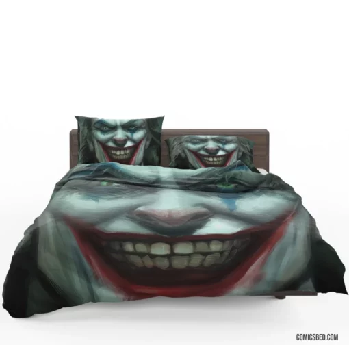 Joker DC Chaotic Clown Comic Bedding Set