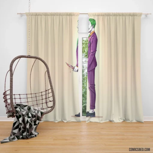 Joker DC Chaotic Enigma Comic Curtain