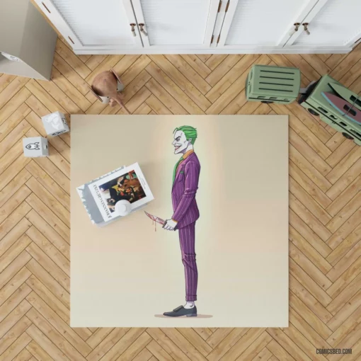 Joker DC Chaotic Enigma Comic Rug