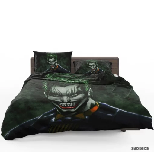 Joker DC Chaotic Prankster Comic Bedding Set