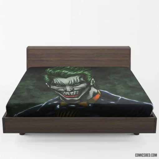 Joker DC Chaotic Prankster Comic Fitted Sheet