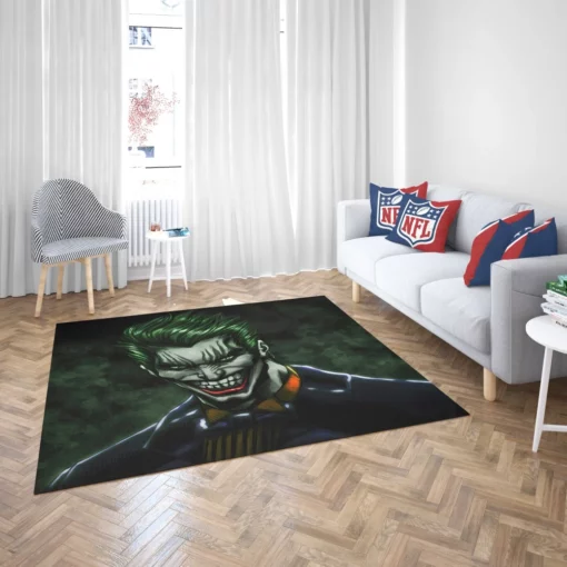 Joker DC Chaotic Prankster Comic Rug 2