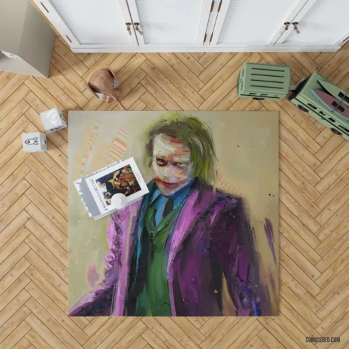 Joker DC Chaotic Trickster Comic Rug