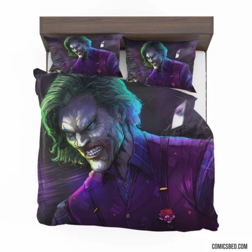 Joker DC Chaotic Villain Comic Bedding Set 1