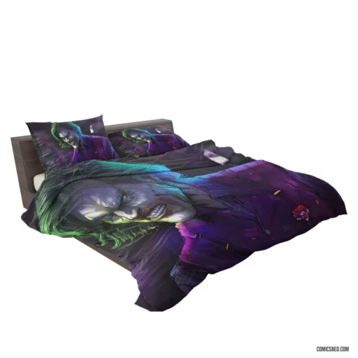 Joker DC Chaotic Villain Comic Bedding Set 2