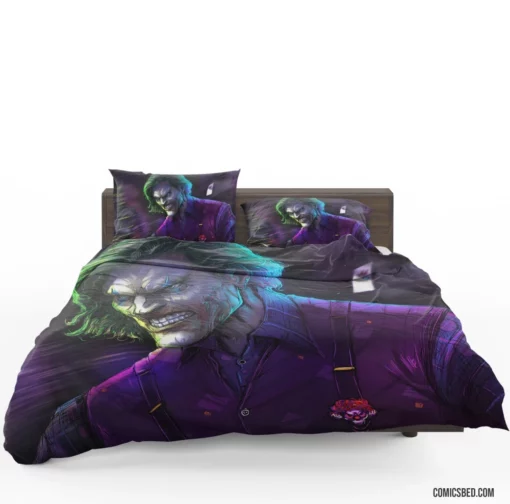 Joker DC Chaotic Villain Comic Bedding Set