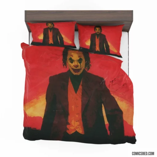 Joker DC Chaotic Whimsy Comic Bedding Set 1