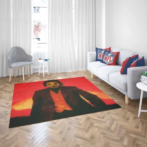 Joker DC Chaotic Whimsy Comic Rug 2