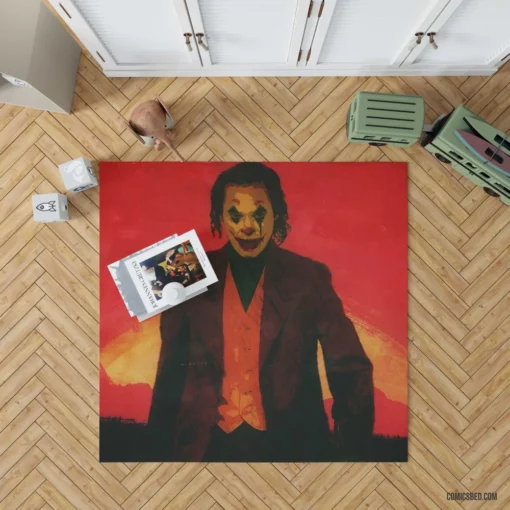 Joker DC Chaotic Whimsy Comic Rug