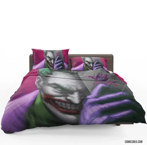 Joker DC Clown Prince Comic Bedding Set