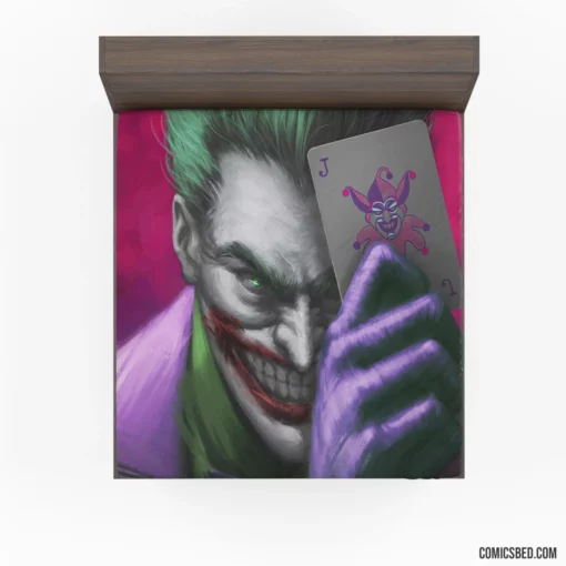 Joker DC Clown Prince Comic Fitted Sheet 1