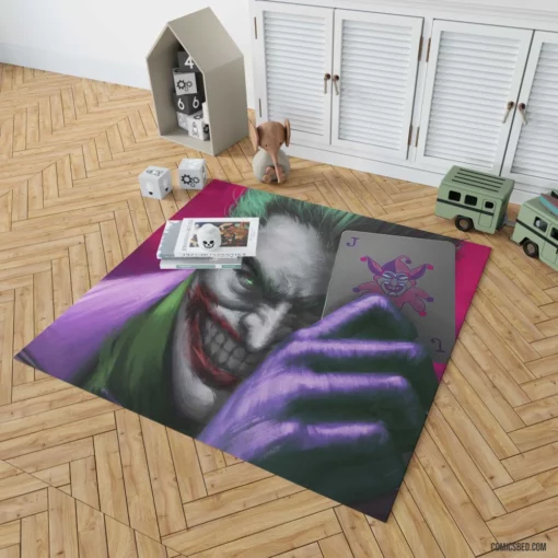 Joker DC Clown Prince Comic Rug 1