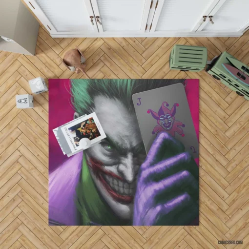 Joker DC Clown Prince Comic Rug