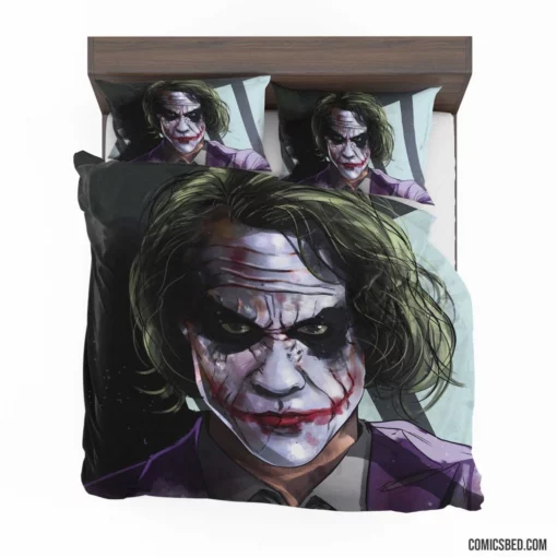 Joker DC Clown Prince of Crime Comic Bedding Set 1