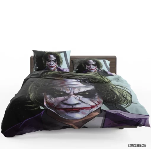 Joker DC Clown Prince of Crime Comic Bedding Set