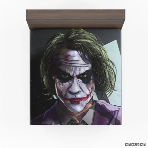 Joker DC Clown Prince of Crime Comic Fitted Sheet 1