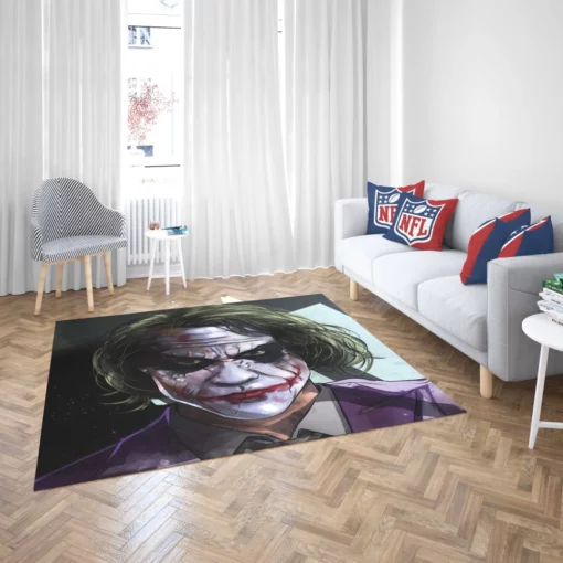 Joker DC Clown Prince of Crime Comic Rug 2