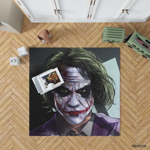 Joker DC Clown Prince of Crime Comic Rug