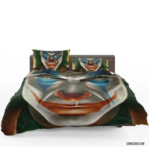 Joker DC Clown of Mayhem Comic Bedding Set