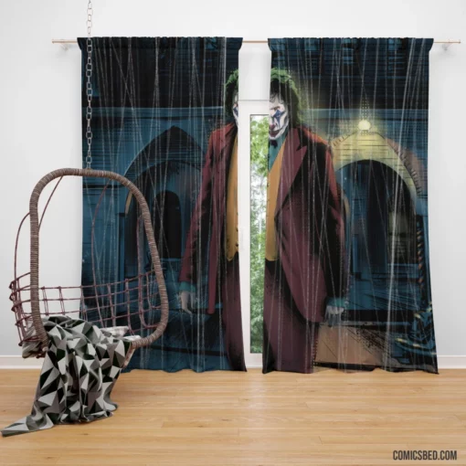 Joker DC Dark Joker Comic Curtain