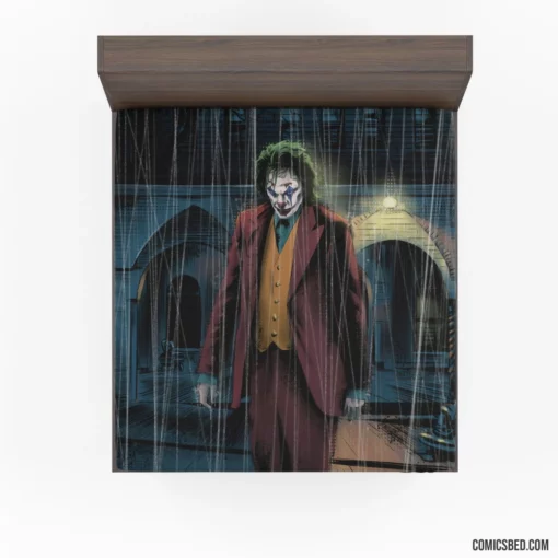 Joker DC Dark Joker Comic Fitted Sheet 1