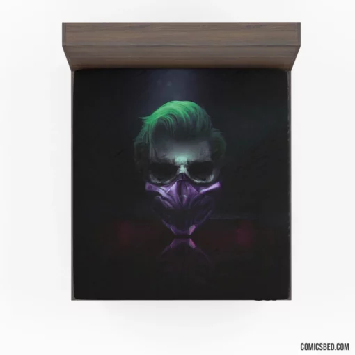 Joker DC Eloquent Silence Comic Fitted Sheet 1