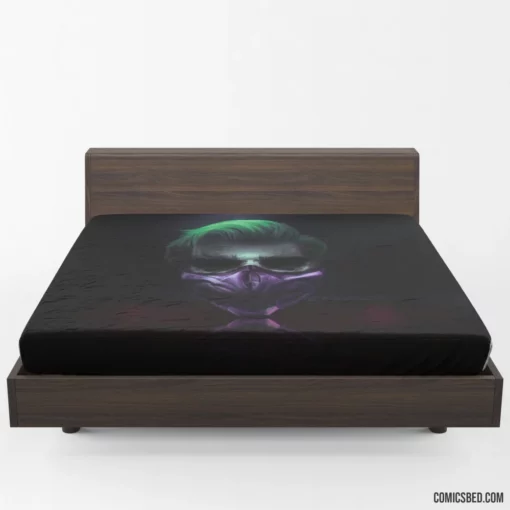 Joker DC Eloquent Silence Comic Fitted Sheet