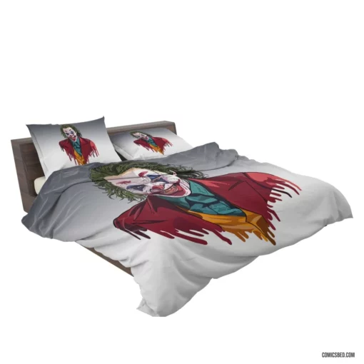 Joker DC Enigmatic Intrigue Comic Bedding Set 2