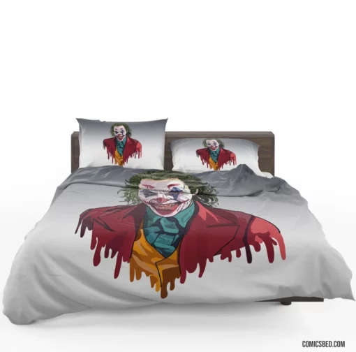 Joker DC Enigmatic Intrigue Comic Bedding Set