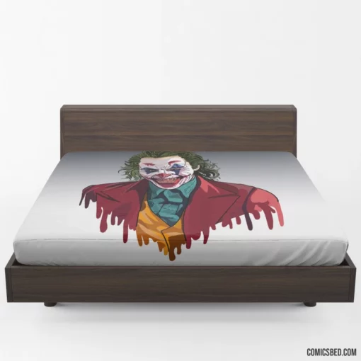 Joker DC Enigmatic Intrigue Comic Fitted Sheet