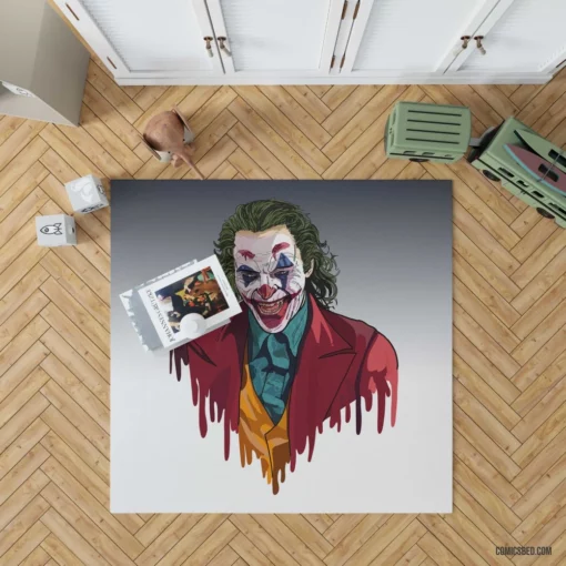 Joker DC Enigmatic Intrigue Comic Rug