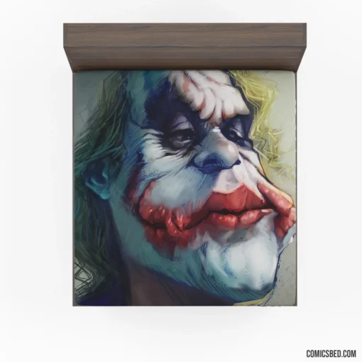 Joker DC Enigmatic Joker Comic Fitted Sheet 1