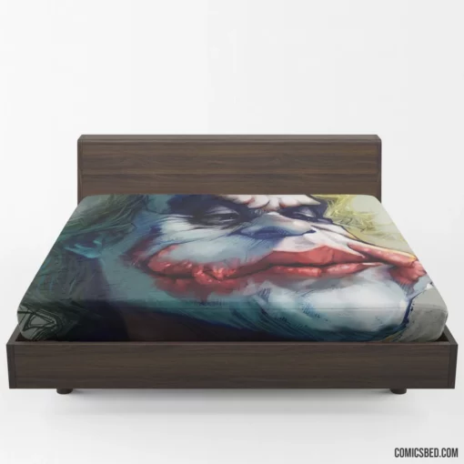 Joker DC Enigmatic Joker Comic Fitted Sheet