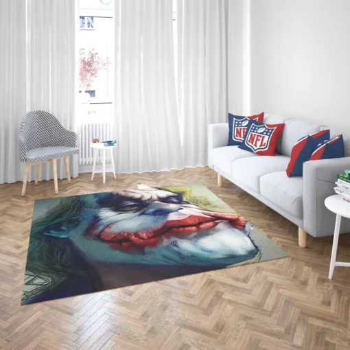 Joker DC Enigmatic Joker Comic Rug 2