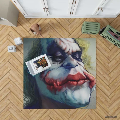 Joker DC Enigmatic Joker Comic Rug