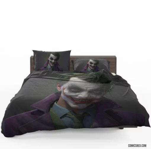 Joker DC Enigmatic Laughter Comic Bedding Set