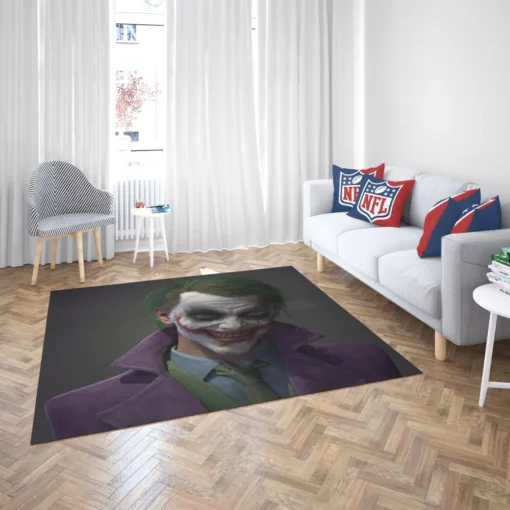 Joker DC Enigmatic Laughter Comic Rug 2