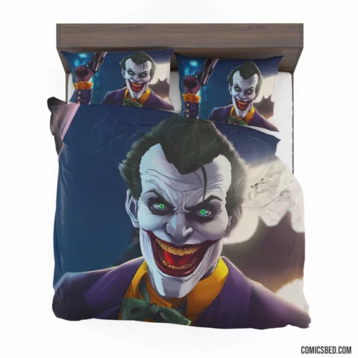 Joker DC Enigmatic Riddle Comic Bedding Set 1