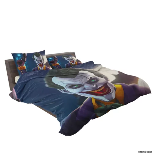 Joker DC Enigmatic Riddle Comic Bedding Set 2