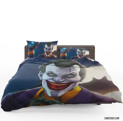 Joker DC Enigmatic Riddle Comic Bedding Set