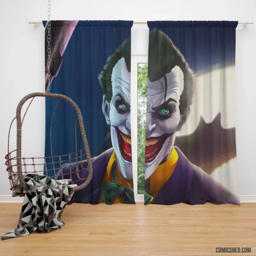 Joker DC Enigmatic Riddle Comic Curtain