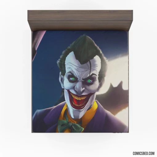 Joker DC Enigmatic Riddle Comic Fitted Sheet 1