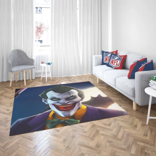 Joker DC Enigmatic Riddle Comic Rug 2