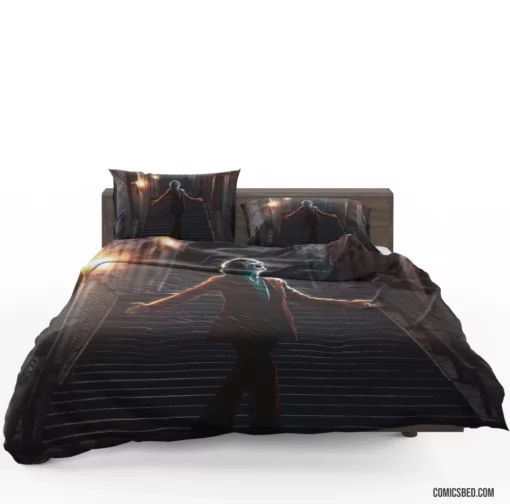 Joker DC Enigmatic Trickster Comic Bedding Set