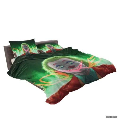 Joker DC Enigmatic Tumult Comic Bedding Set 2