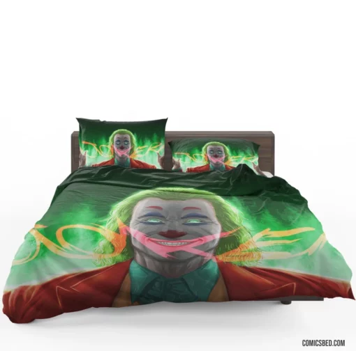 Joker DC Enigmatic Tumult Comic Bedding Set