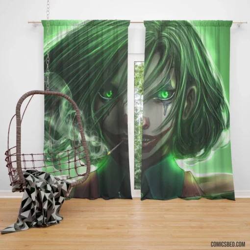 Joker DC Genderbent Clown Prince Comic Curtain