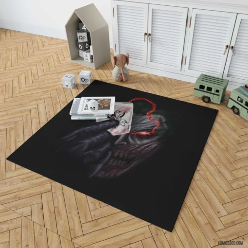 Joker DC Iconic Clown Comic Rug 1